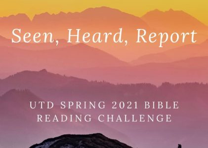 Spring 2021 Bible Reading Challenge